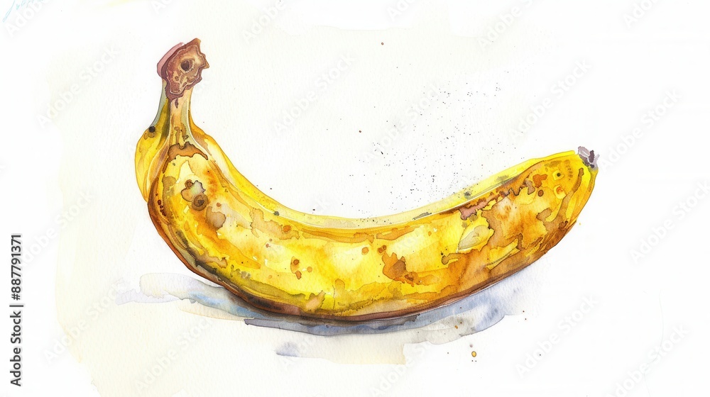 Fresh ripe golden yellow banana fruit isolated over plain background Fresh ripe golden yellow banana fruit isolated over plain background