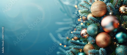 Christmas tree adorned with...