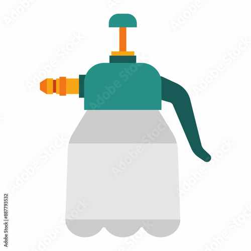 Plant sprayer vector cartoon illustration isolated on a white background.