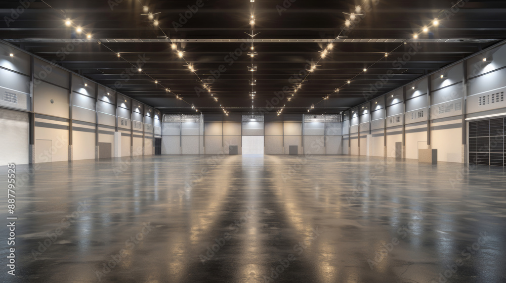 **Empty hall exhibition with motion effects. The backdrop for exhibition stands, booths, and trade shows. Ideal for meetings, entertainment, events, and sports. Suitable for factories, warehouses, and **Empty hall exhibition with motion effects. The backdrop for exhibition stands, booths, and trade shows. Ideal for meetings, entertainment, events, and sports. Suitable for factories, warehouses, and