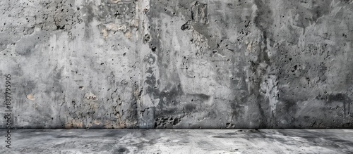 Grey cement wall surface pr...
