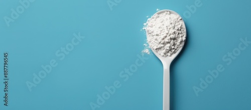 White powder in a plastic s...