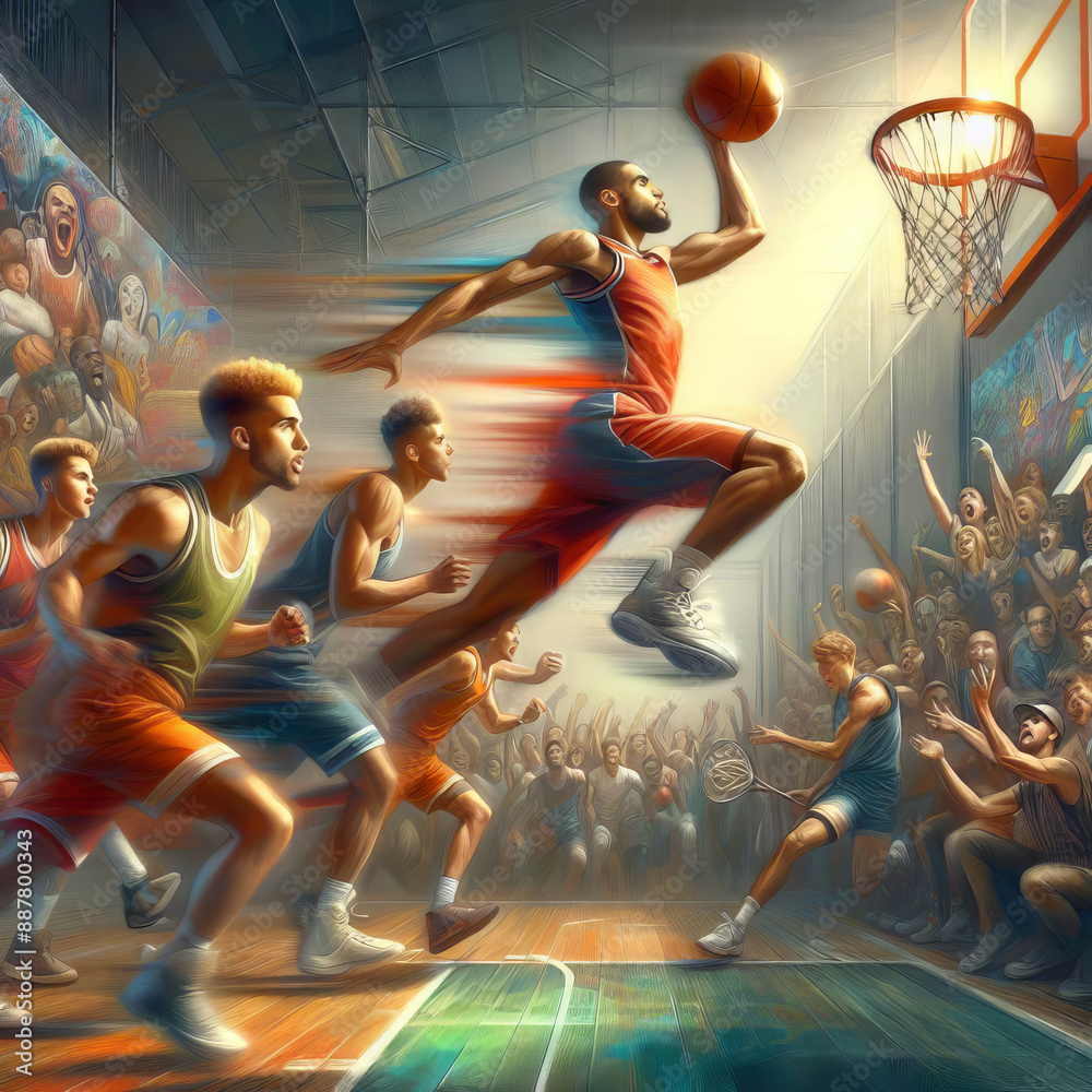 Fototapeta premium Basket-ball