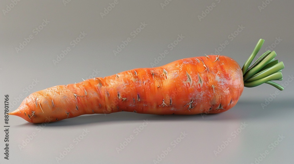 close up of carrot isolated on gray background close up of carrot isolated on gray background