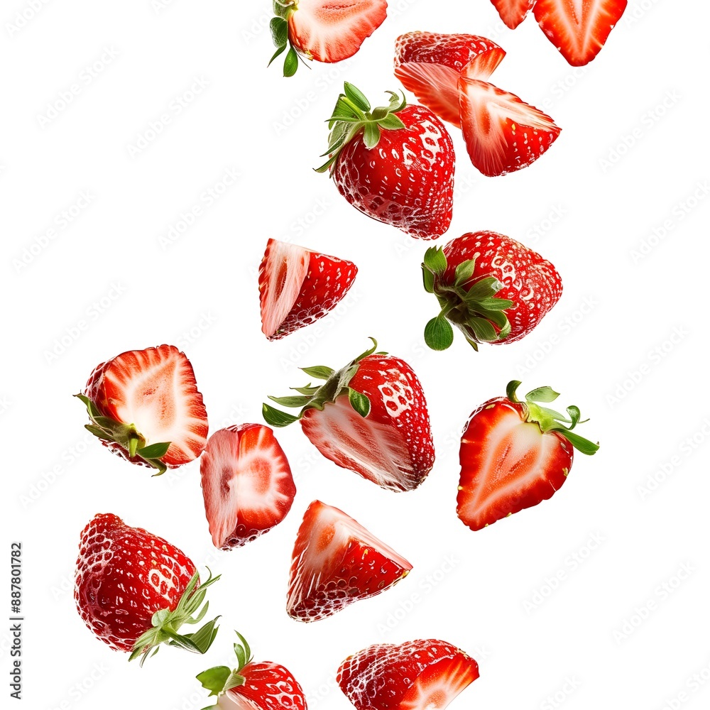Fresh and Juicy Strawberry Fresh and Juicy Strawberry