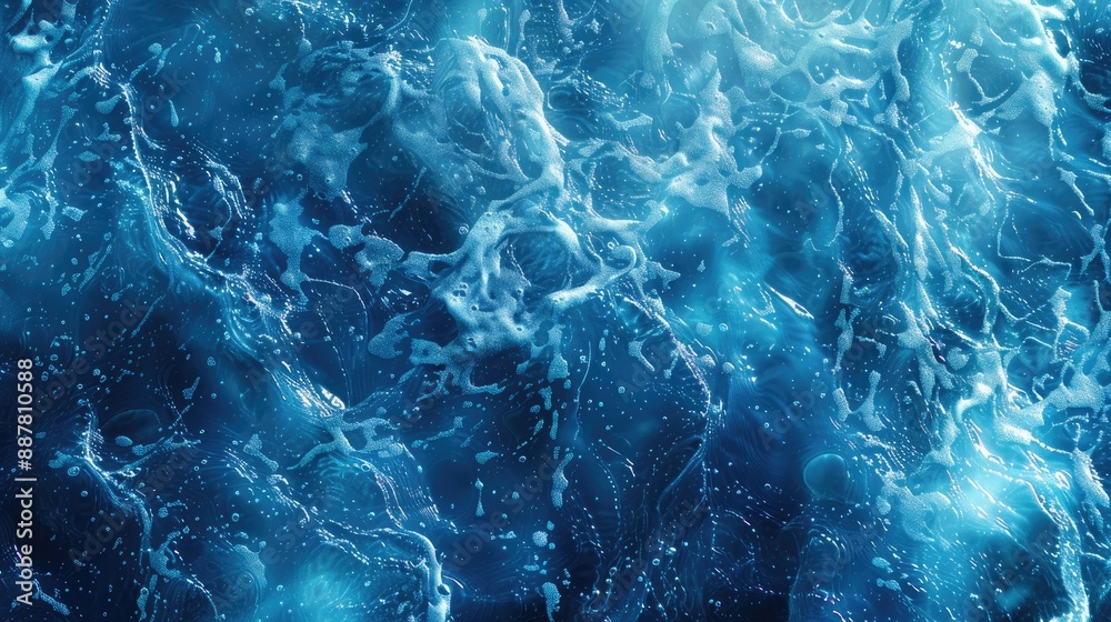 Background of blue water Background of blue water