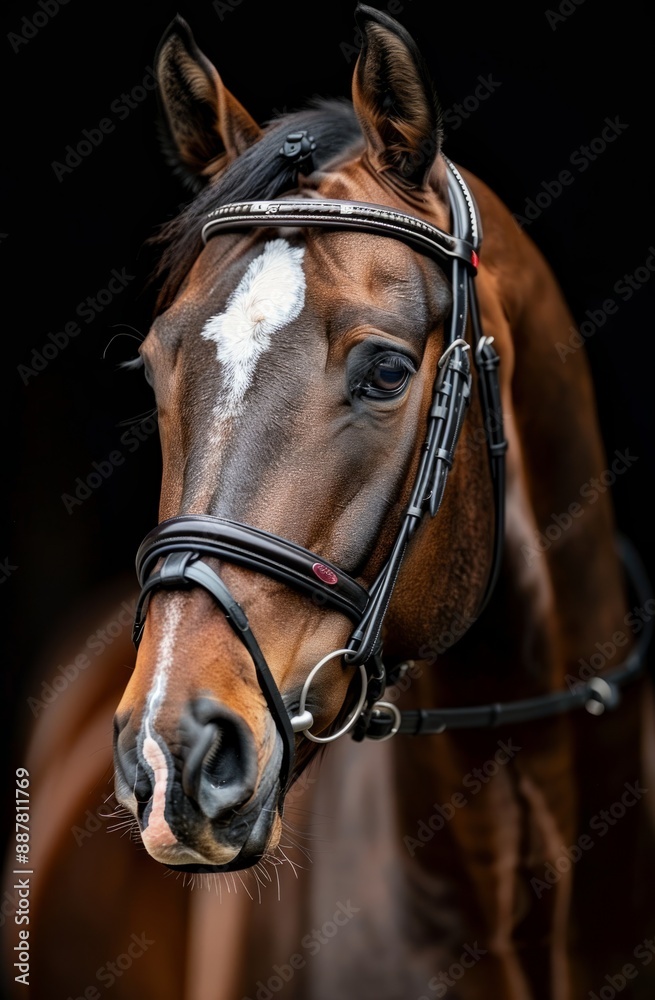 Fototapeta premium Elegant Horse Portrait