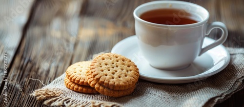 A Cup of tea and tasty bisc...