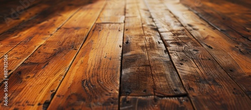 Drill wood floor with ample...