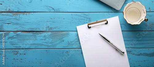 Business desk concept with ...