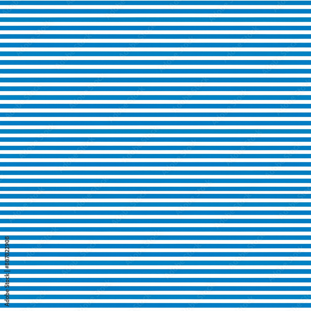 Seamless pattern, repeat blue and white stripes pattern, tileable stripe country nautical coastal style print for wallpaper, wrapping paper, fabric and product design idea