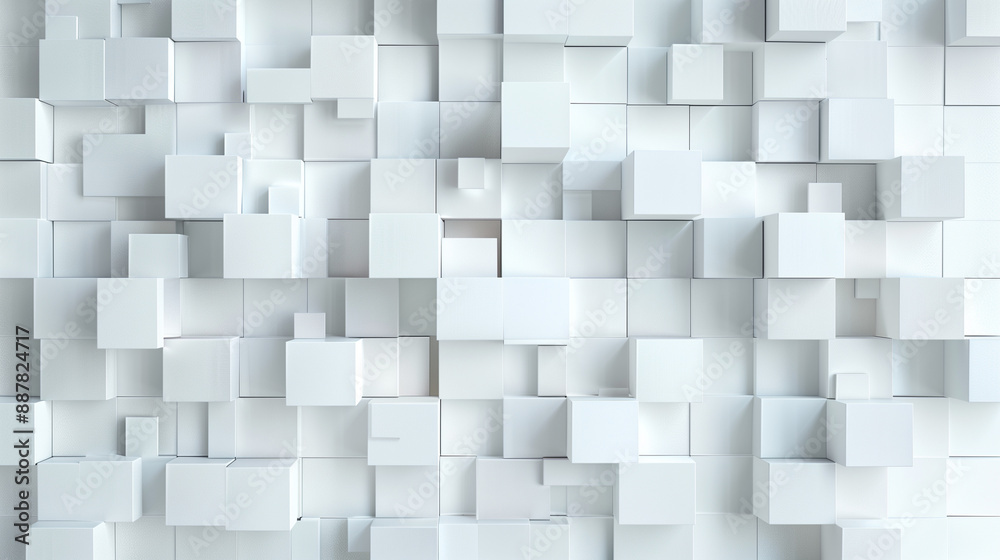 Cubes background with lines Cubes background with lines