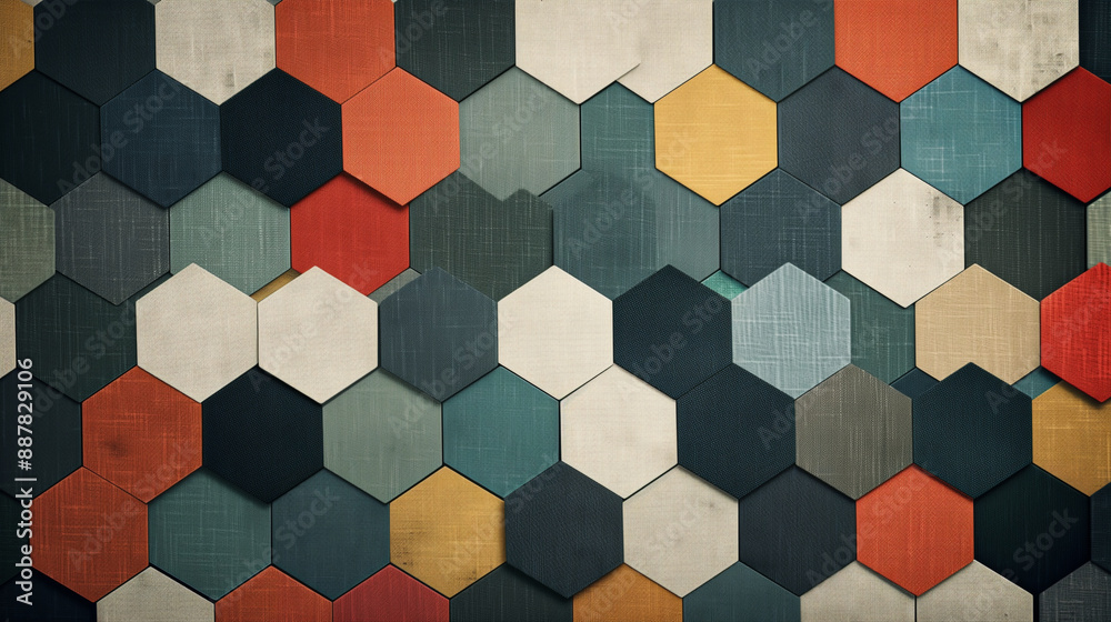 Hexagons pattern Hexagons pattern