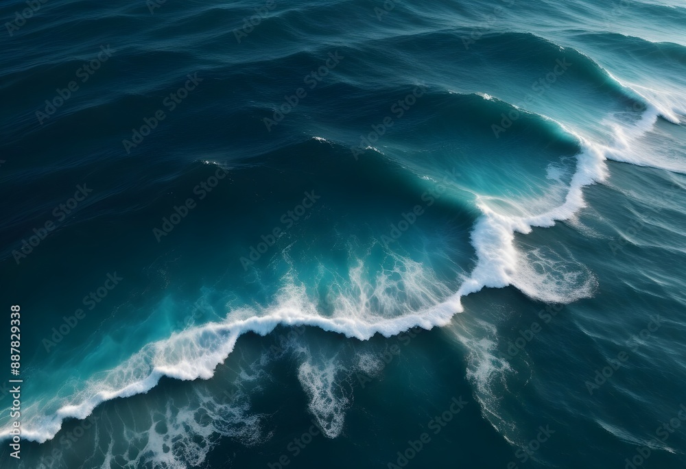 Beautiful beach scenery, high angle view of the sea Beautiful beach scenery, high angle view of the sea