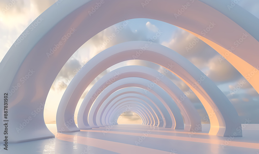 Obraz premium building with sky