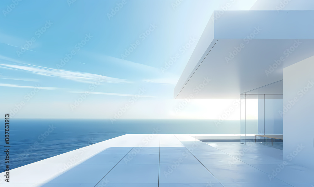 Obraz premium building with sky