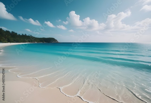Beautiful sea beach photo