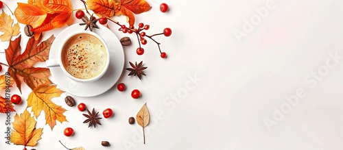 Seasonal coffee and autumna...