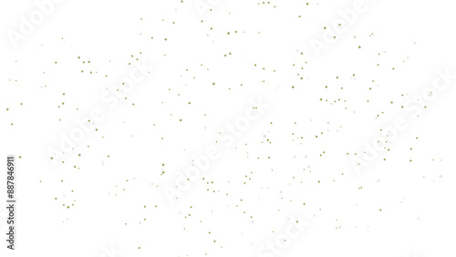 The shining gold dust, confetti with reflections.Festive background with gold glitter and confetti for celebration.Shining gold dust texture on a transparent background. Abstract gold particles.