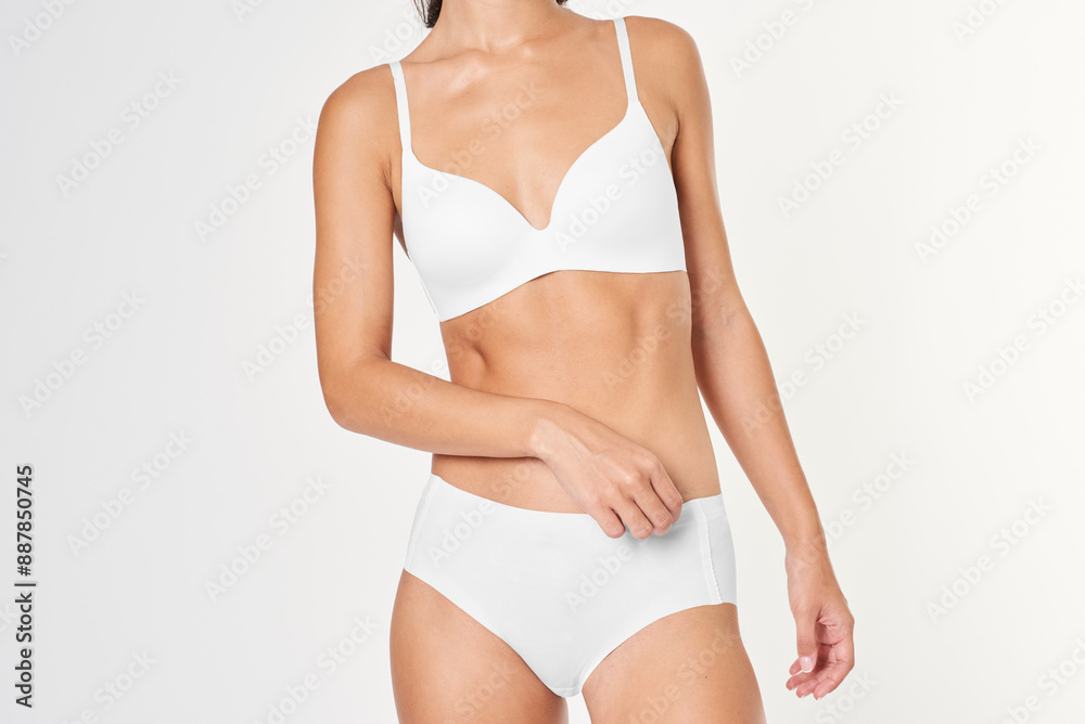 Png women's underwear bra and panties mockup Png women's underwear bra and panties mockup