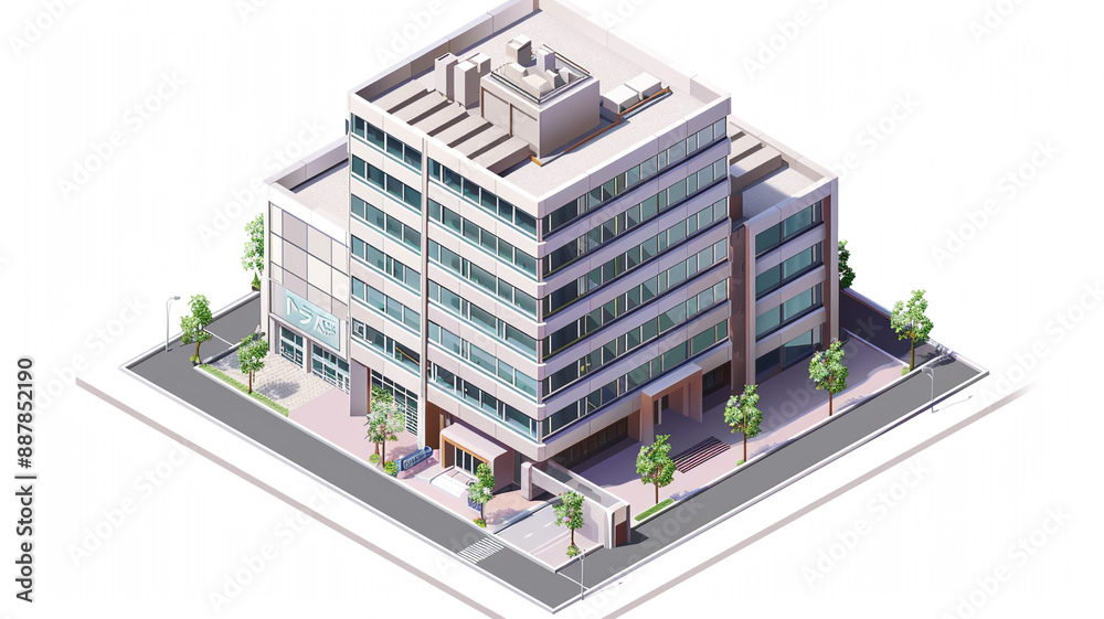 A model of a building with a car and trees on the side. architectural model, building model, car model, trees model, urban planning, miniature building, scale model, architectural design, model city, A model of a building with a car and trees on the side. architectural model, building model, car model, trees model, urban planning, miniature building, scale model, architectural design, model city,