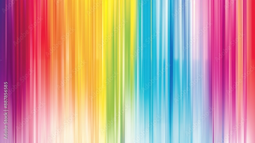 Abstract Rainbow Stripes Background Abstract Rainbow Stripes Background