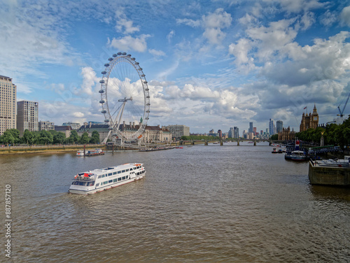 London Eye at the Thames