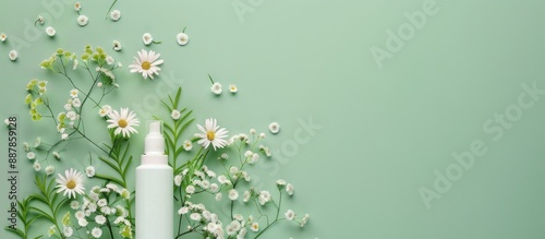 Flat lay arrangement featur...