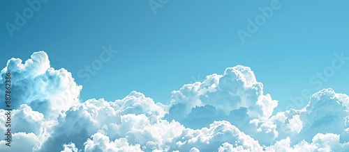 Background of clear blue sk...