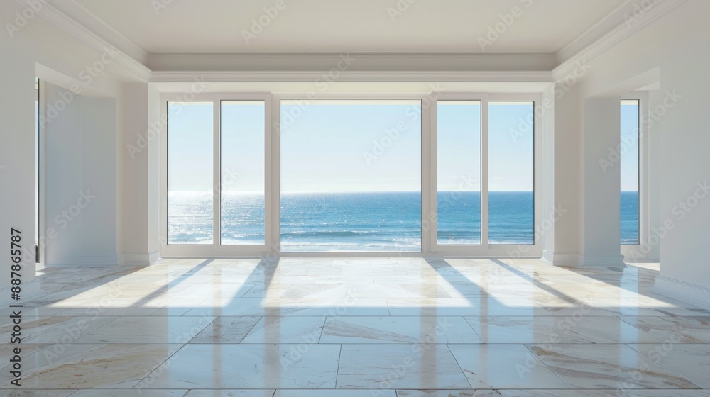 Ocean View from Modern Home Ocean View from Modern Home