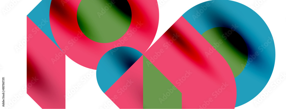 Circle pattern, round elements with lines and arrows composition for wallpaper, banner, background or landing Circle pattern, round elements with lines and arrows composition for wallpaper, banner, background or landing