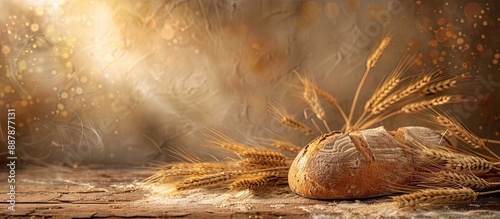 Bread accompanied by barley...