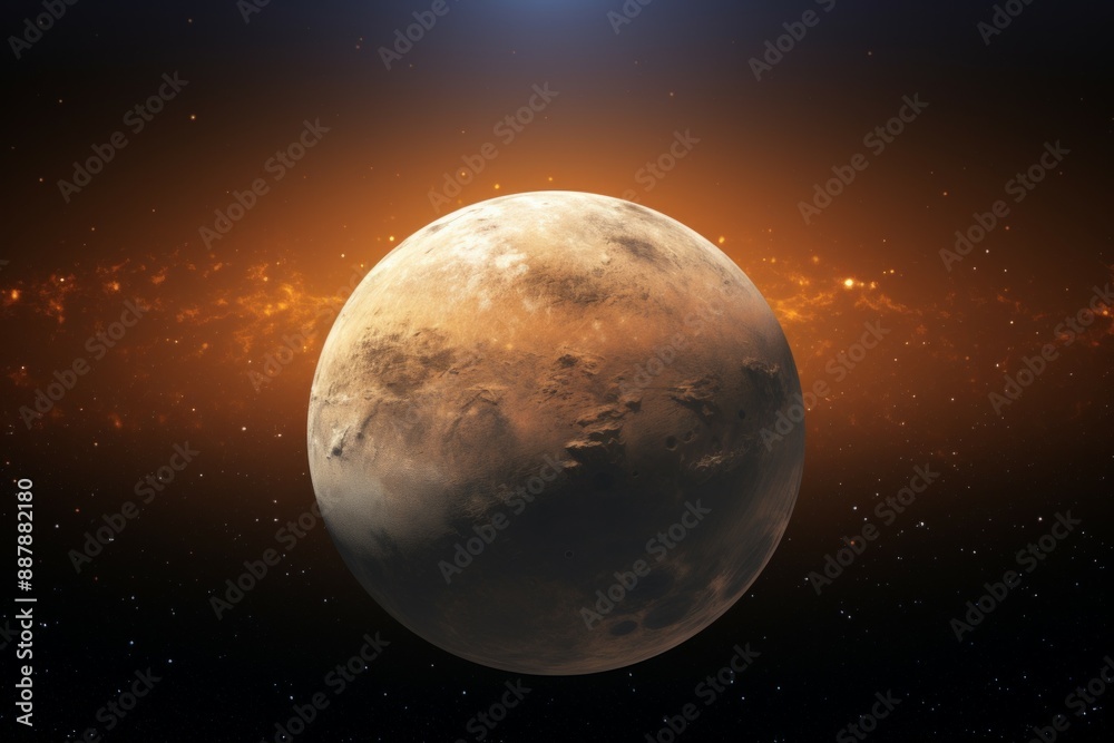 Obraz premium Mercury Material Structure Background - Generative AI