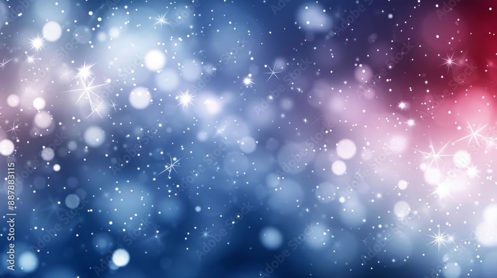 Dark blue to sky blue gradient with red and white accents reflective wallpaper Dark blue to sky blue gradient with red and white accents reflective wallpaper