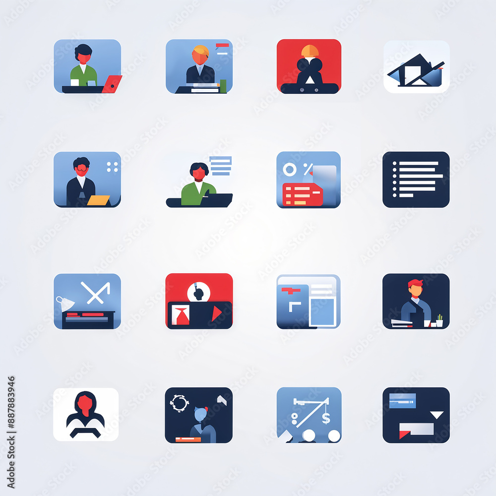set of icons for web design set of icons for web design