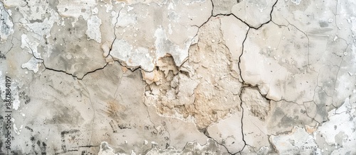 Texture of cracked concrete...