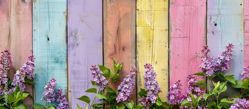 Lilac blooming flowers agai...