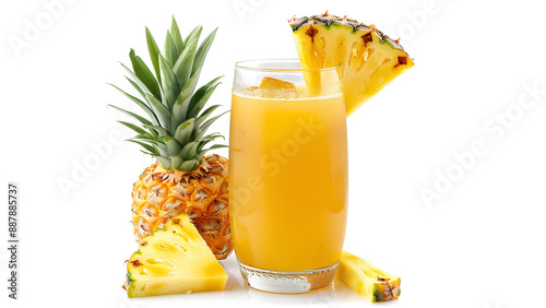 glass of pineapple juice