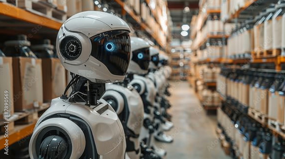 Robots in Warehouse Robots in Warehouse