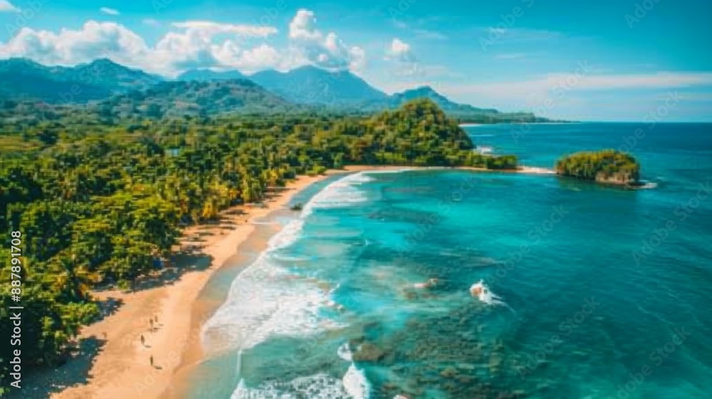 Fototapeta premium Island Beach Paradise