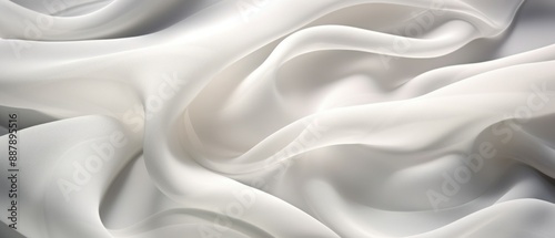 Organza Material Structure Background - Generative AI