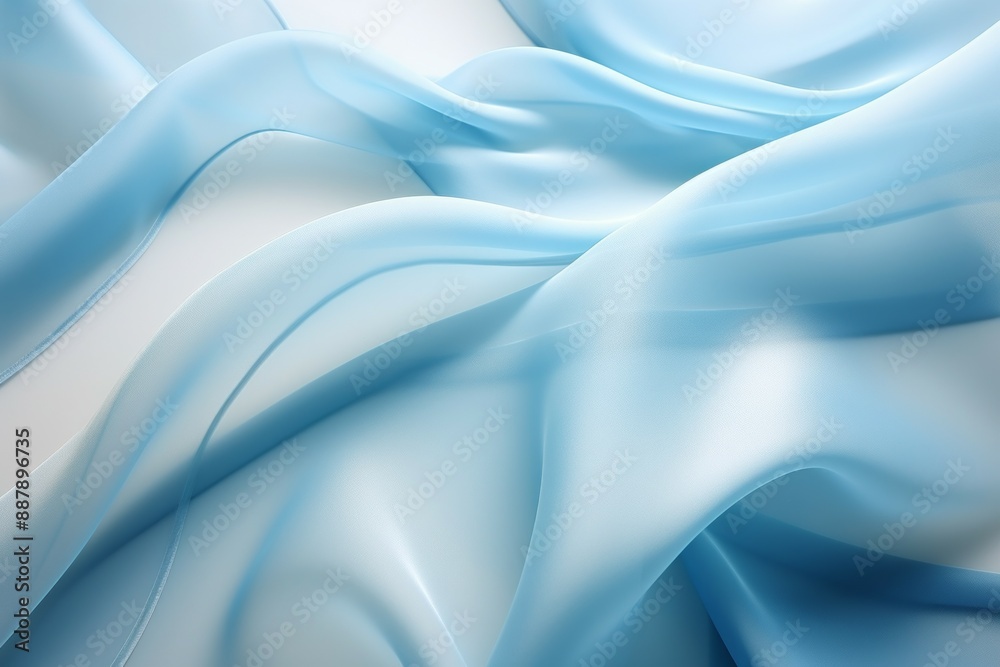 Obraz premium Organza Material Structure Background - Generative AI