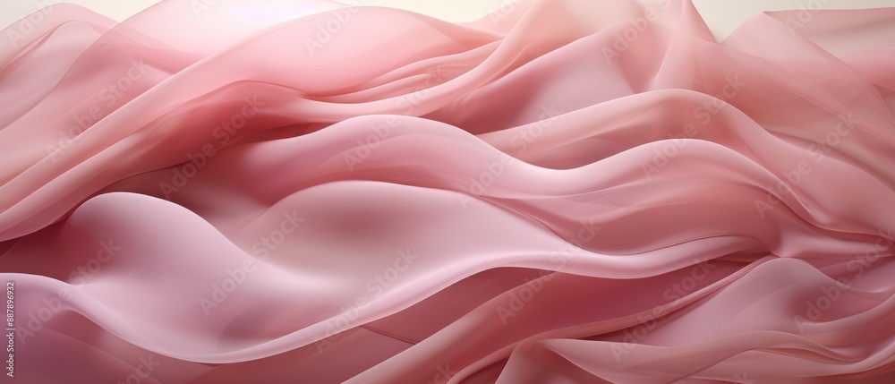 Organza Material Structure Background - Generative AI Organza Material Structure Background - Generative AI