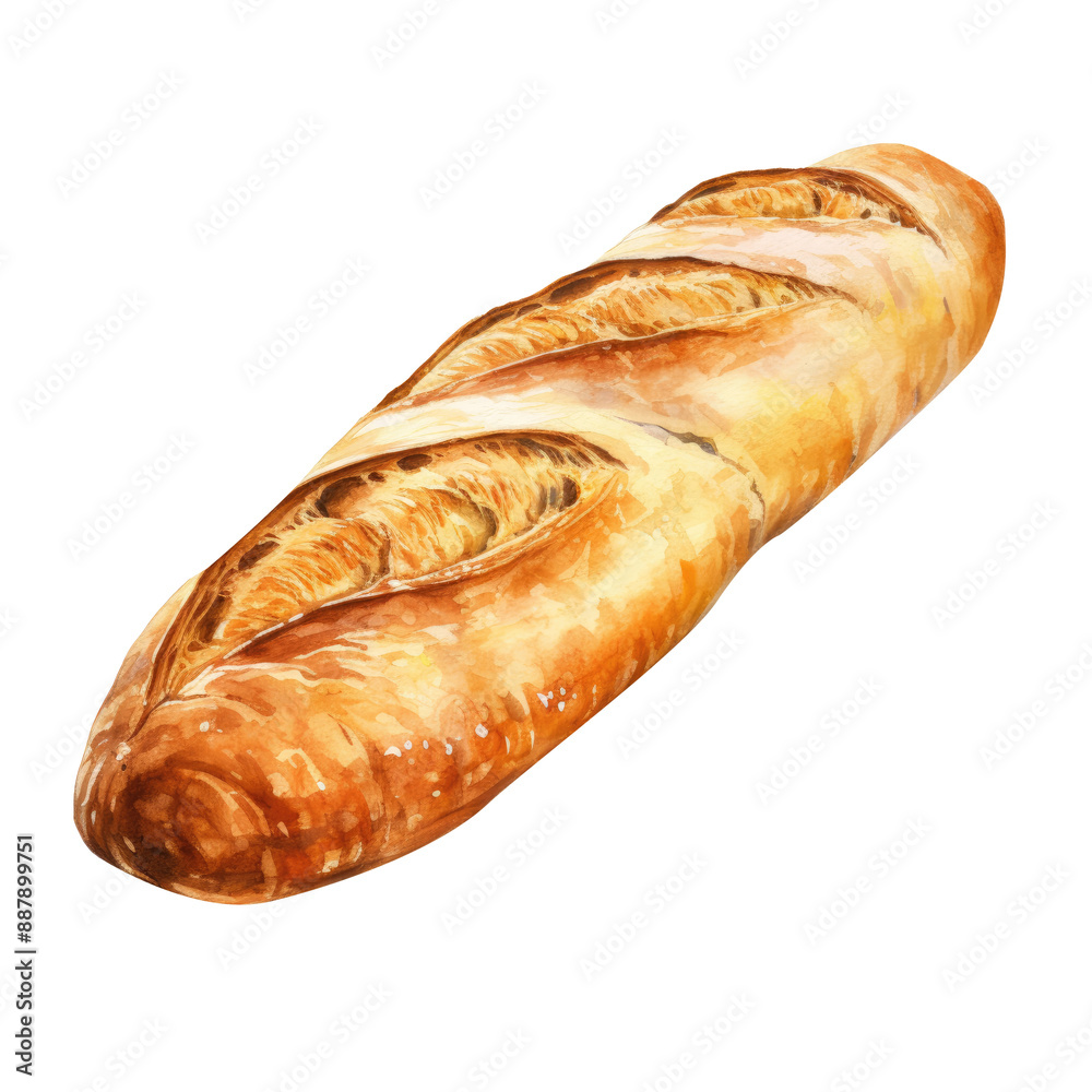 French Bread Baguette Clipart Illustration French Bread Baguette Clipart Illustration