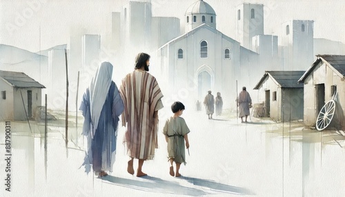 When Jesus was twelve, he went back to Nazareth, and lived in submission to his parents. Luke 2:40-52