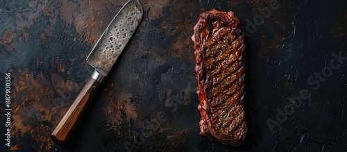 Copy space image of a grill...