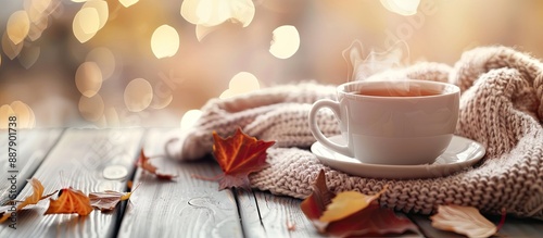 Warm and cozy fall themed i...