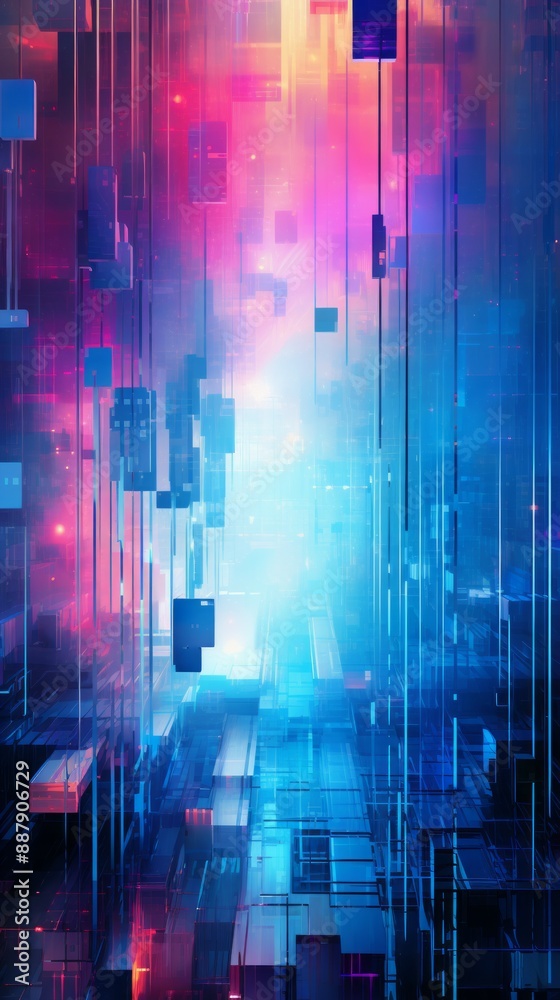 Mylar Material Structure Background - Generative AI Mylar Material Structure Background - Generative AI