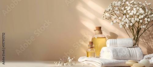 Home spa concept with beaut...