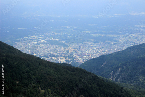 view from the mountain